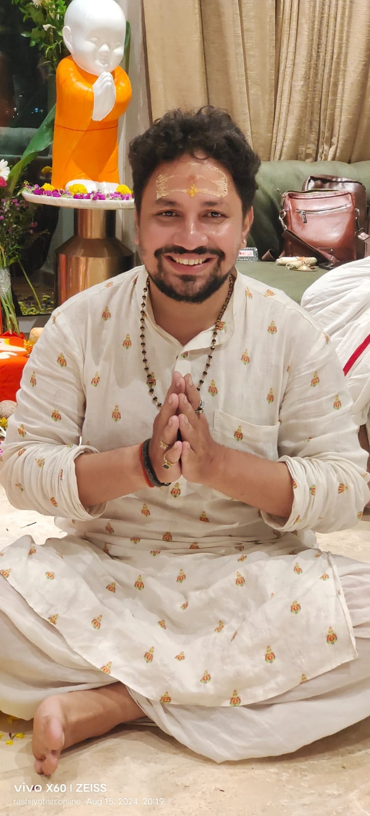 Vedic astrologer Acharya Dheeraj